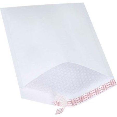 THE PACKAGING WHOLESALERS Self Seal Bubble Mailers, #5, 10-1/2"W x 16"L, White, 100/Pack ENVB858WSS